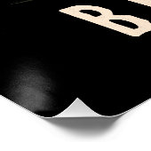 Geboren für Wildtier Poster (Ecke)