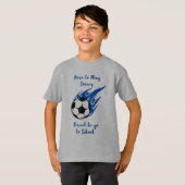Geboren, Fußball zu T - Shirt in der Schule zu spi (Vorne ganz)