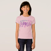 Geboren, Geigen-T - Shirt zu spielen (Vorne ganz)