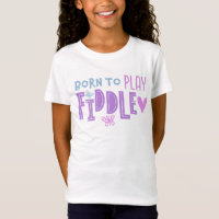 Geboren, Geigen-T - Shirt zu spielen