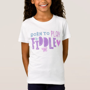 Geboren, Geigen-T - Shirt zu spielen