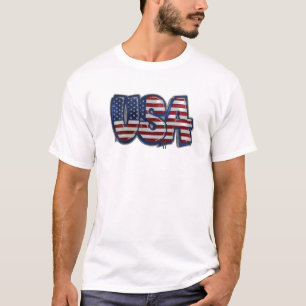 Geboren, gelebt, gestorben in USA - Patriotische a T-Shirt