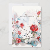 Geboren, gemeinsam Hochzeitsfeier zu fahren Einladung (Rückseite)