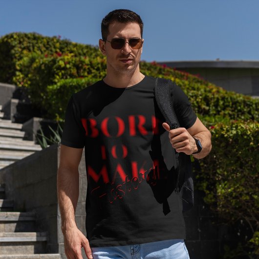 GEBOREN, GESCHICHTE ZU MACHEN Tri-Blend SHIRT