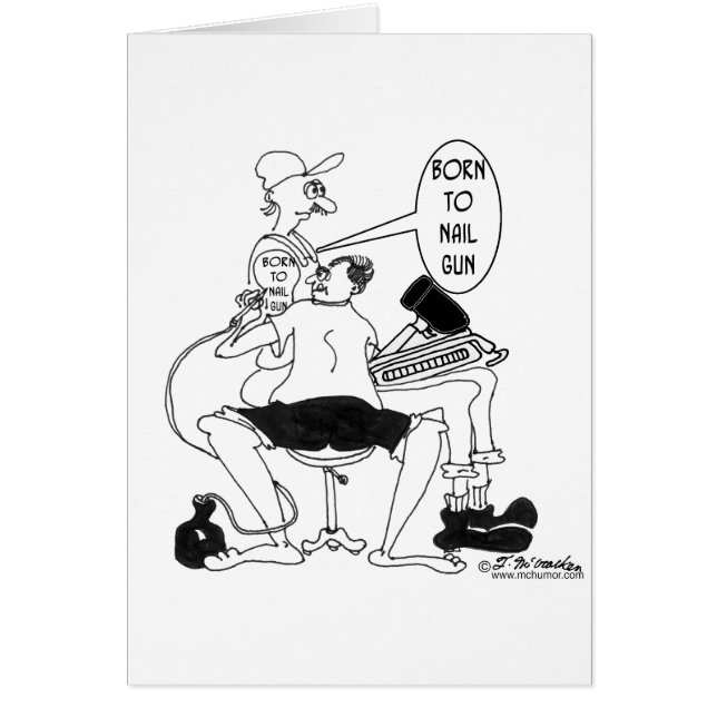 Geboren, Gewehr zu nageln (Vorne)