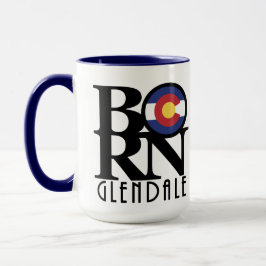 GEBOREN Glendale Colorado 15oz Tasse