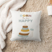 Geboren, glücklich zu sein kissen (Decke)