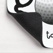 Geboren Golf zu spielen, Zwangs arbeiten Mousepad (Ecke)
