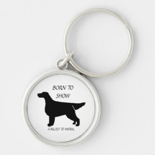 GEBOREN GORDON SETTER-Schlüsselkette ANZEIGEN Schlüsselanhänger