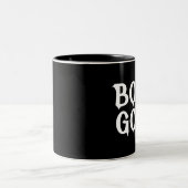 Geboren Goth Zweifarbige Tasse (Mittel)