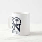 GEBOREN Greenville SC 11oz Kaffeetasse (Vorderseite Links)