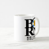 GEBOREN Halifax Nova Scotia 11oz Kaffeetasse (VorderseiteRechts)
