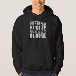 Geboren, Hockey Eishockey Spieler Goalie Stute zu Hoodie
