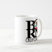 GEBOREN Huntington Beach 11oz Kaffeetasse (VorderseiteRechts)