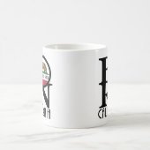 GEBOREN Huntington Beach 11oz Kaffeetasse (Mittel)