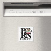GEBOREN Huntington Beach Magnet (In Situ (Geschirrspüler))