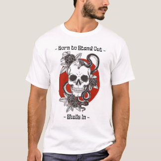 Geboren, Illustration auszuhalten T-Shirt