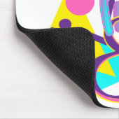 Geboren im 80er Cooles Zeitalter Mousepad (Ecke)