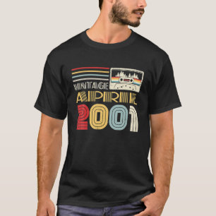 Geboren im April 2001 Vintag 21. Geburtstag 21 Jah T-Shirt