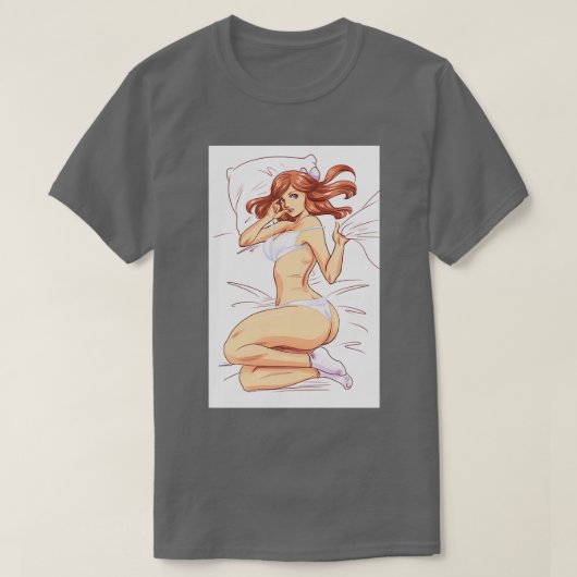 Geboren im Bett T-Shirt (Design vorne)