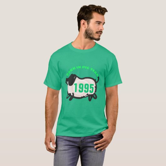 Geboren im Chinesischen Schweinefleischjahr 1995 M T-Shirt (Vorne ganz)