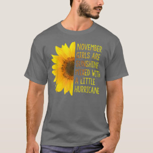 Geboren im Dezember Geburtstag Sonnenblumen Matchi T-Shirt