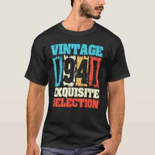 Geboren im Jahr 1941 Geburtstag exquisite Auswahl  T-Shirt