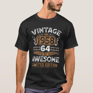 Geboren im Jahr 1958 Limited Edition T-Shirt Vinta