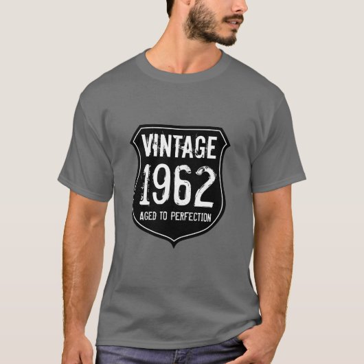 Geboren im Jahr 1962 bis zur Vollendung für Männer T-Shirt (Vorderseite)