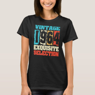 Geboren im Jahr 1964 Geburtstag exquisite Auswahl T-Shirt