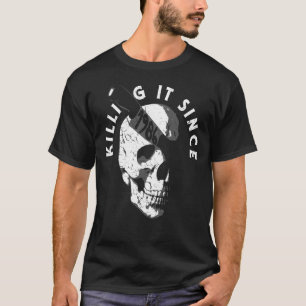 Geboren im Jahr 1986 Geburtstag Gothic Skull T-Shirt
