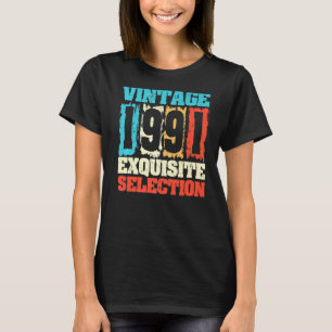 Geboren im Jahr 1991 Geburtstag exquisite Auswahl T-Shirt