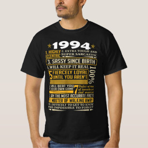 Geboren im Jahr 1994, Geboren 1994 Retro Vintag, H T-Shirt