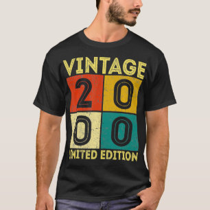 Geboren im Jahr 2000 Limited Edition 22. Geburtsta T-Shirt