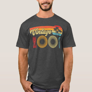 Geboren im Jahr 2001 21 Jahre alte Geschenke 2001  T-Shirt