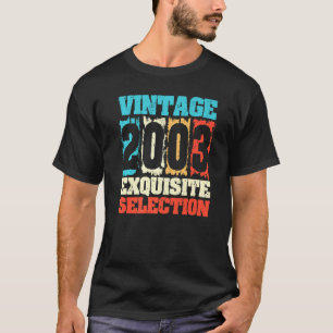 Geboren im Jahr 2003 Geburtstag exquisite Auswahl T-Shirt