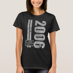 Geboren im Jahr 2006 Geburtstag für Männer T-Shirt
