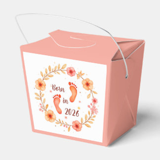 Geboren im Jahr 20xx (Bearbeitbares Jahr) Geschenkschachtel