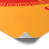 Geboren im Jahr der Ratte - Chinesischer Zodiac Poster (Ecke)