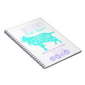 Geboren im Jahr der Ziege 2015 - Kinderdusche Notizblock (Rechte Seite)