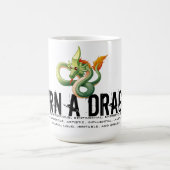 Geboren im Jahr des Drachen Kaffeetasse (Mittel)