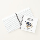 Geboren im Jahr des ersten Jahrgangs des Ox-Babys Notizblock (Innenseite)