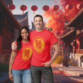 Geboren im Jahr des Hundes - Chinesisches Zodiac T-Shirt