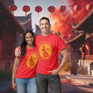 Geboren im Jahr des Kaninchens - Chinesischer Zodi T-Shirt