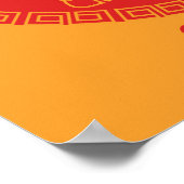 Geboren im Jahr des Ochs - Chinesischer Zodiak Poster (Ecke)