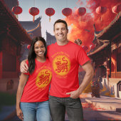 Geboren im Jahr des Tiger - Chinesisch-Indianerres T-Shirt