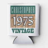 Geboren im Jahre 1975. 1975 Geburtsjahr Can Cooler Dosenkühler (Vorderseite)