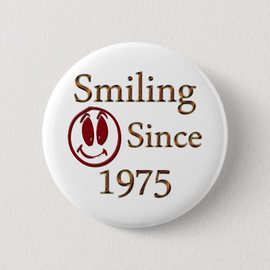 Geboren im Jahre 1975 Button (Vorderseite)