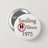 Geboren im Jahre 1975 Button (Vorne & Hinten)