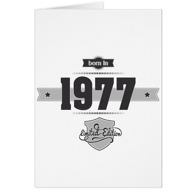 Geboren im Jahre 1977 (Dark&Lightgrey) (Vorne)